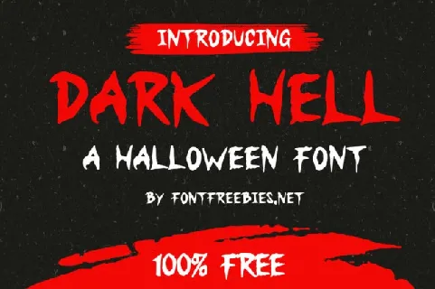 Dark Hell font