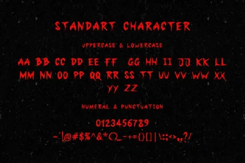 Dark Hell font