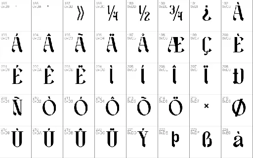 Rheaski font