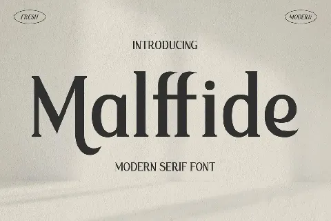 Malffide Typeface font