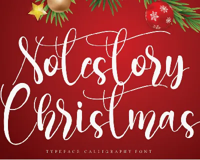 Notestory Christmas font