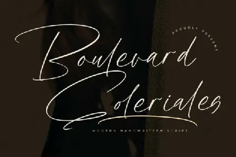 Boulevard Goleriales font