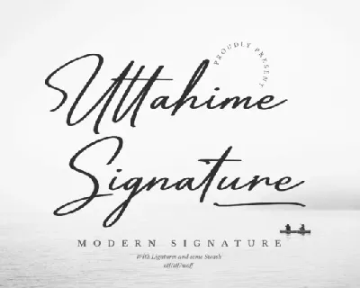 Uttahime font