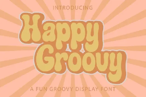 Happy Groovy font