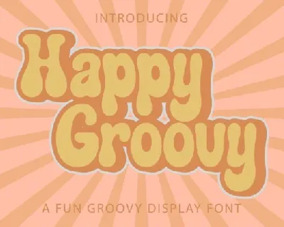 Happy Groovy font