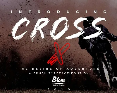 Cross X font