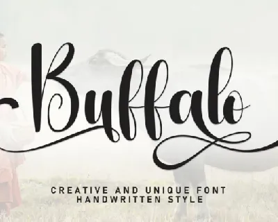Buffalo Typeface font