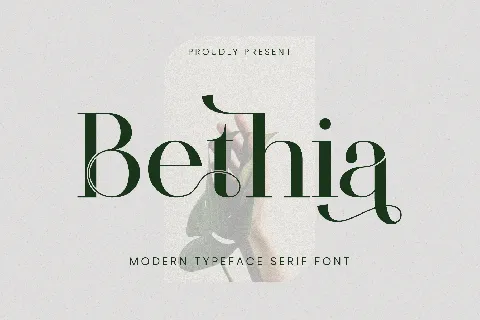 Bethia font