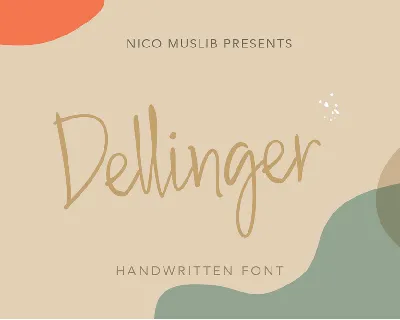 Dellinger font