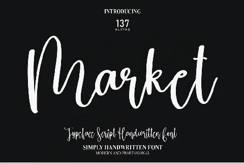 Market font