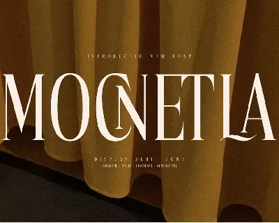 Mocnetla font