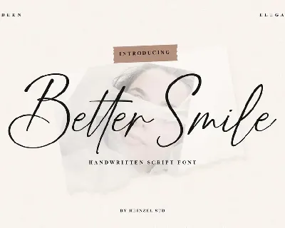 Better Smile font