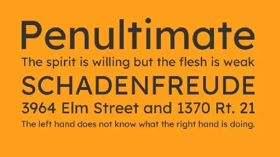 Lexend Family font