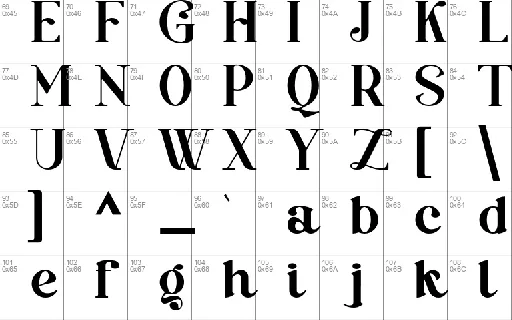 Baginks font