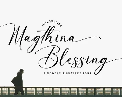 Magthina Blessing font