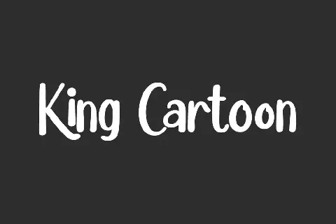 King Cartoon Demo font