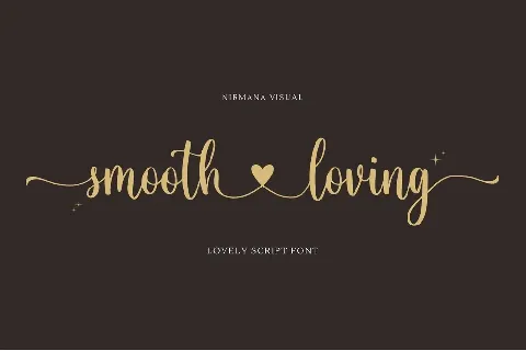 Smooth Loving font