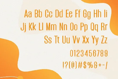 Grandia font