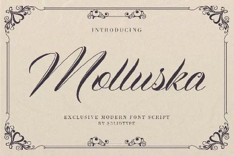 Molluska font