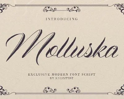 Molluska font