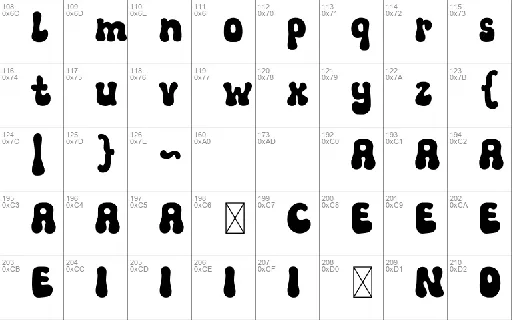 Merry Party font