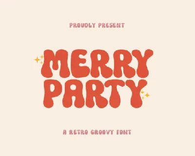 Merry Party font