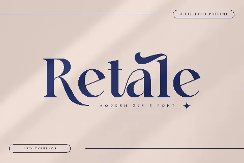 Retale font