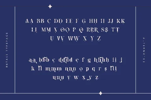 Retale font