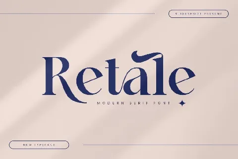 Retale font