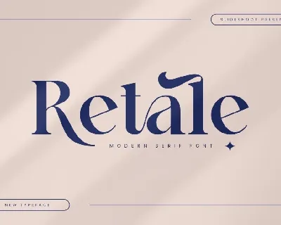 Retale font