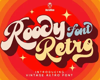 Roocy Retro font