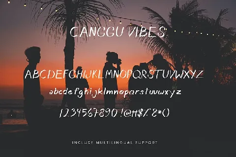 Canggu Vibes font