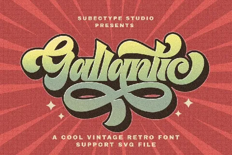 Gallantic font