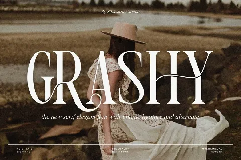 Grashy font