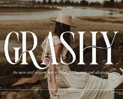 Grashy font