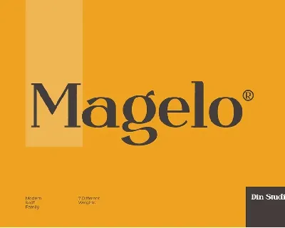 Magelo font