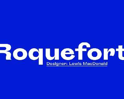 Roquefort Family font