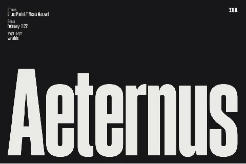 Aeternus font