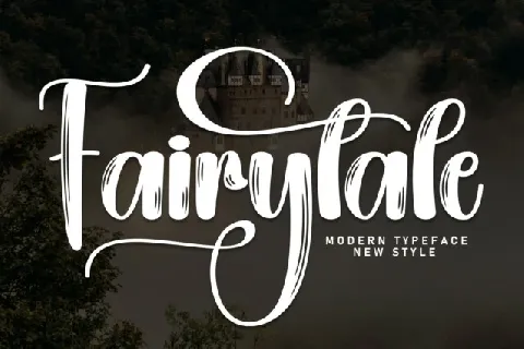 Fairytale Brush font