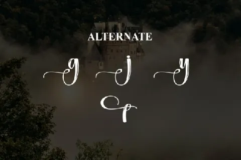 Fairytale Brush font