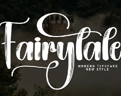 Fairytale Brush font