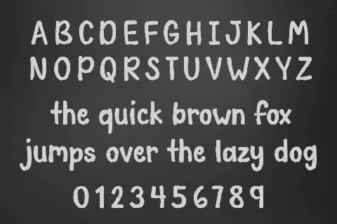 Foggy Cemetery font