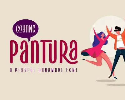 Pantura Display font