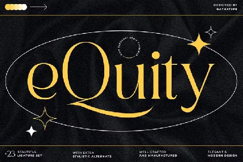 EQuity font