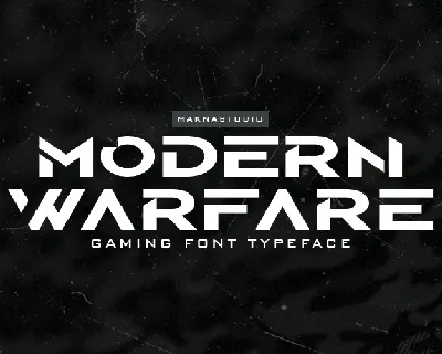 Modern Warfare Free font
