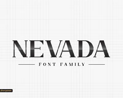 Nevada font