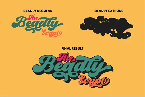 Beadly font