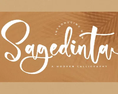 Sagedinta font