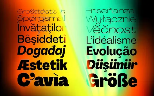 Agrandir Family font