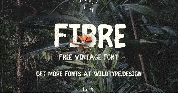 Fibre font